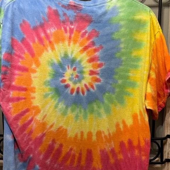 Disney Tie-Dye Mickey Mouse Shirt 2026 Disney Parks authentic original size L - Picture 5 of 5